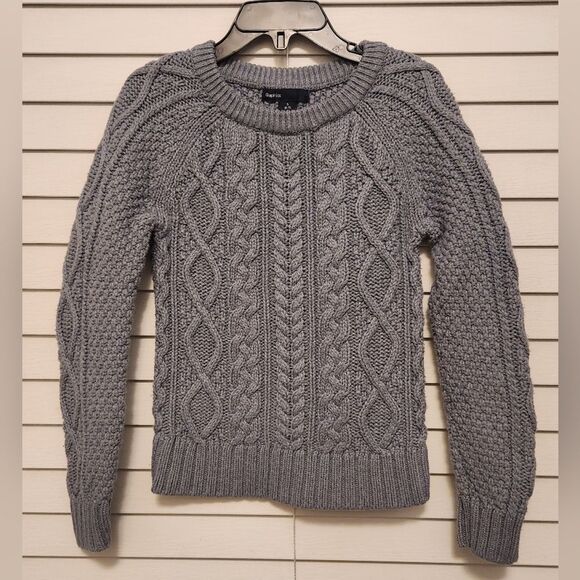 GAP Other - Gap Kids Gray Cable Knit Sweater Size S(6-7)
